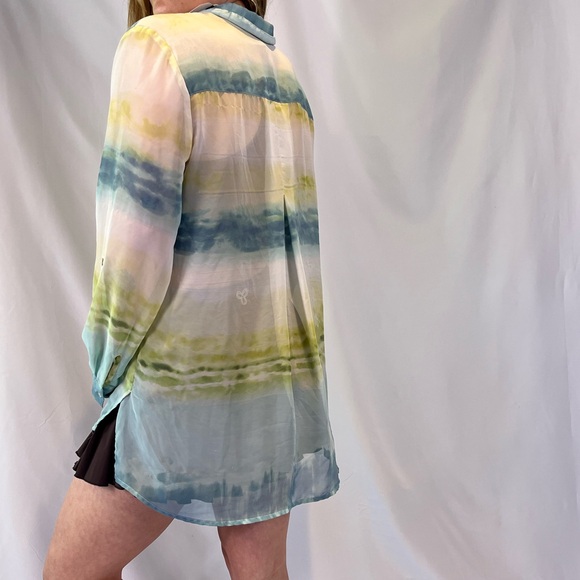 Sheer Button Up - Picture 5 of 6